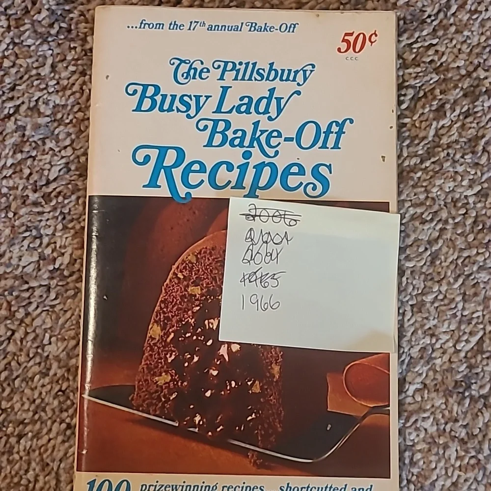 Pillsbury Recipe Book Set